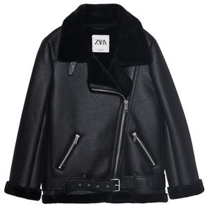 Zara Double Faced Biker Jacket